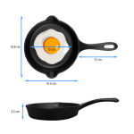 Victoria - Sarten H.Fundido 16 Cm (6") Esmaltado - Imagen 3