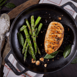 Victoria - Sartén Hierro Fundido Red.Precurado Doble Asa Grill 10/25 Cm - Imagen 3