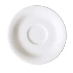 Vajillas Corona - Plato café 12.6 Cm Actualite Blanco