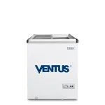 Ventus - Conservadora Tapa Vidrio CTV-110 Blanco 110LT.