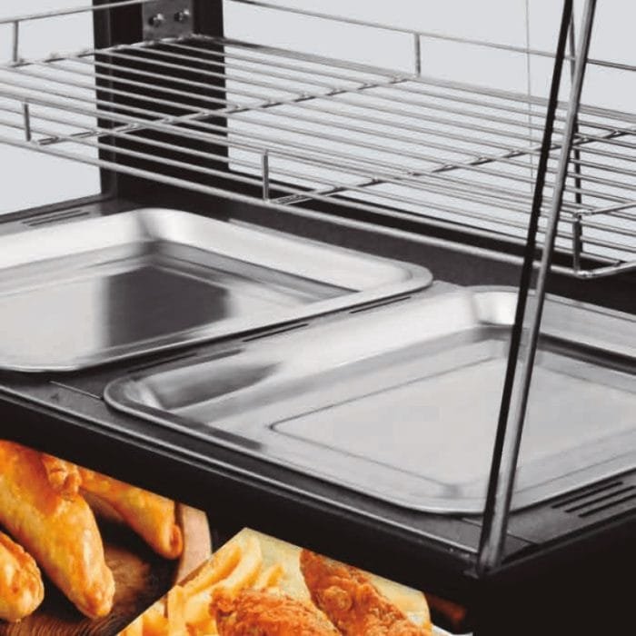 Vitrina Sobremesa Caliente 94 Cm VENTUS VMCD-3N Vitrina Sobremesa Caliente 94cm VMCD-3N - Imagen 2