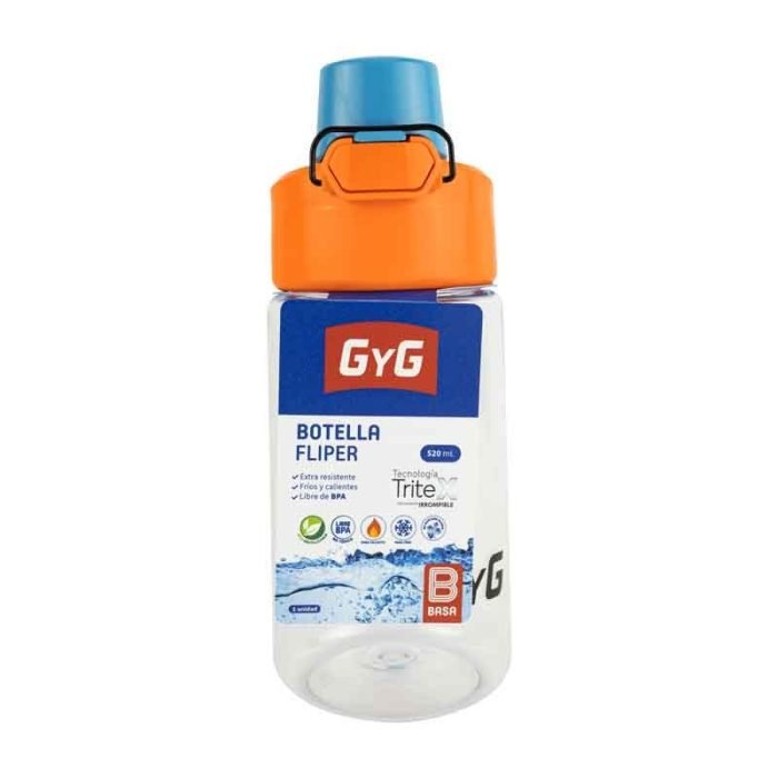 botella-fliper-520-ml-gyg Basa - Botella Fliper 520ML GYG - Imagen 1