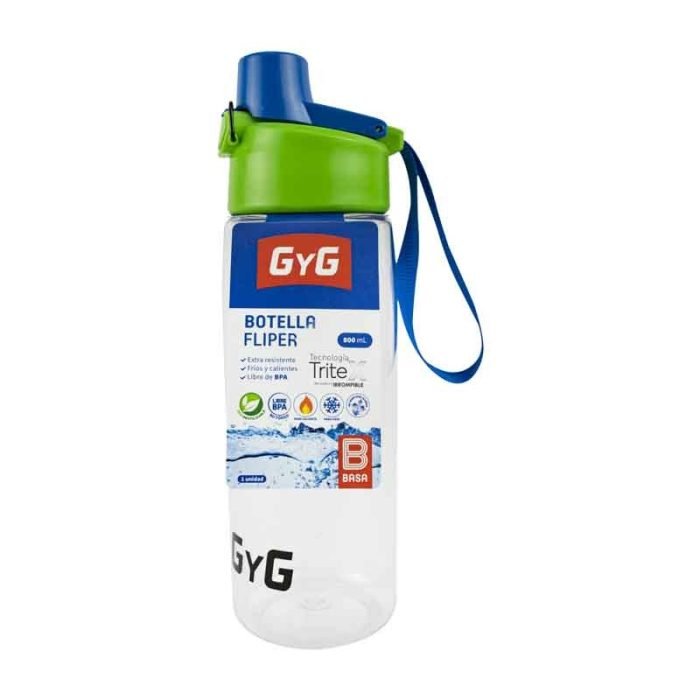 botella-fliper-800-ml-gyg Basa - Botella Fliper 800ML GYG - Imagen 1