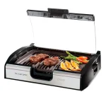 Oster - Grill Base Cerámica/Tapa de vidrio