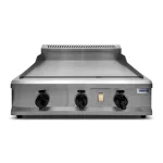 Plancha Freidora VPFG-720 Gas 73Cms