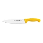 Tramontina - Cuchillo Carnicero 10"M/Amarillo 24609/050-080