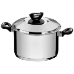 Tramontina - Olla Alta Solar C/Asas Y Tapa 20 Cm 4.60 Lt