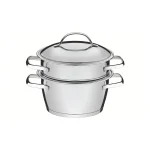 Tramontina - Olla Vaporera 2Pz 16 cm (1.5L) Allegra