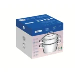 Tramontina - Olla Vaporera 2Pz 16 cm (1.5L) Allegra - Imagen 2