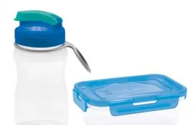 Porta sachets plastico negro