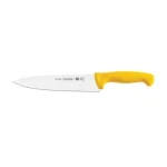 Tramontina - Cuchillo Carnicero 6"M/Amarillo 24609/056