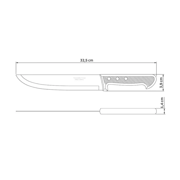 Cuchillo de Cocina Plenus 8" | 20 cm Tramontina - Imagen 3