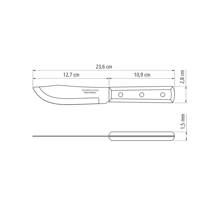 Cuchillo de Cocina Dynamic Fino 5" | 12 cm Tramontina - Imagen 3