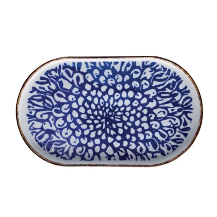 45019364-1 Vajillas Corona - Bandeja 35.2X20.9 Cm Indigo Acentos Pa134I997706 - Imagen 1