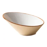Vajillas Corona - Bowl Inclinado Mediano 530Cc Artisan Beige