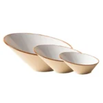 Vajillas Corona - Bowl Inclinado Mediano 530Cc Artisan Beige - Imagen 2