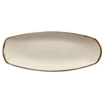 Vajillas Corona - Bandeja 40.5X17 Cm Artisan Beige Nuevo