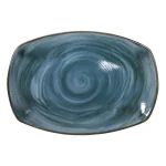Vajillas Corona - Bandeja 36x25Cm Artisan Azul