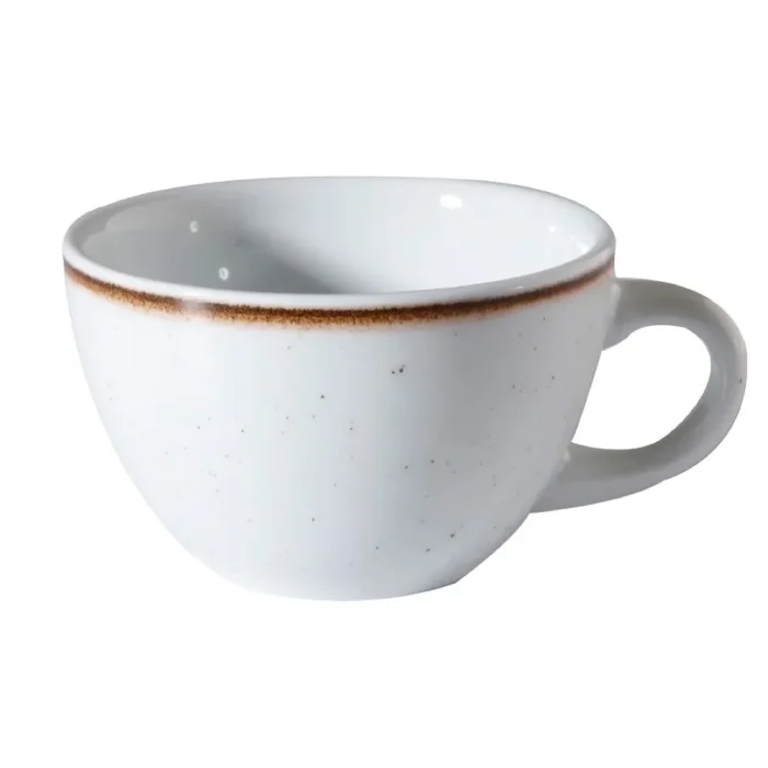 45130046-1 Vajillas Corona - Taza Te 260Cc Artisan Blanco/Beige - Imagen 1