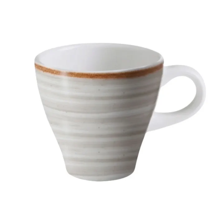 45130070-1 Vajillas Corona - Taza Café Capuccino 177 Cc Artesano Gris - Imagen 1