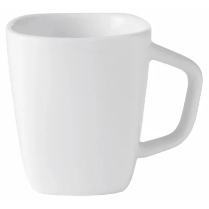 Vajillas Corona - Taza Te 233Cc Cuadrado Zen Blanco