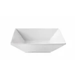 Vajillas Corona - Plato Hondo Caz 623Cc Cuadrado Zen Blco