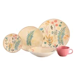 Vajillas Corona - Vajilla Corona Arabella 4 Puestos 20 Piezas