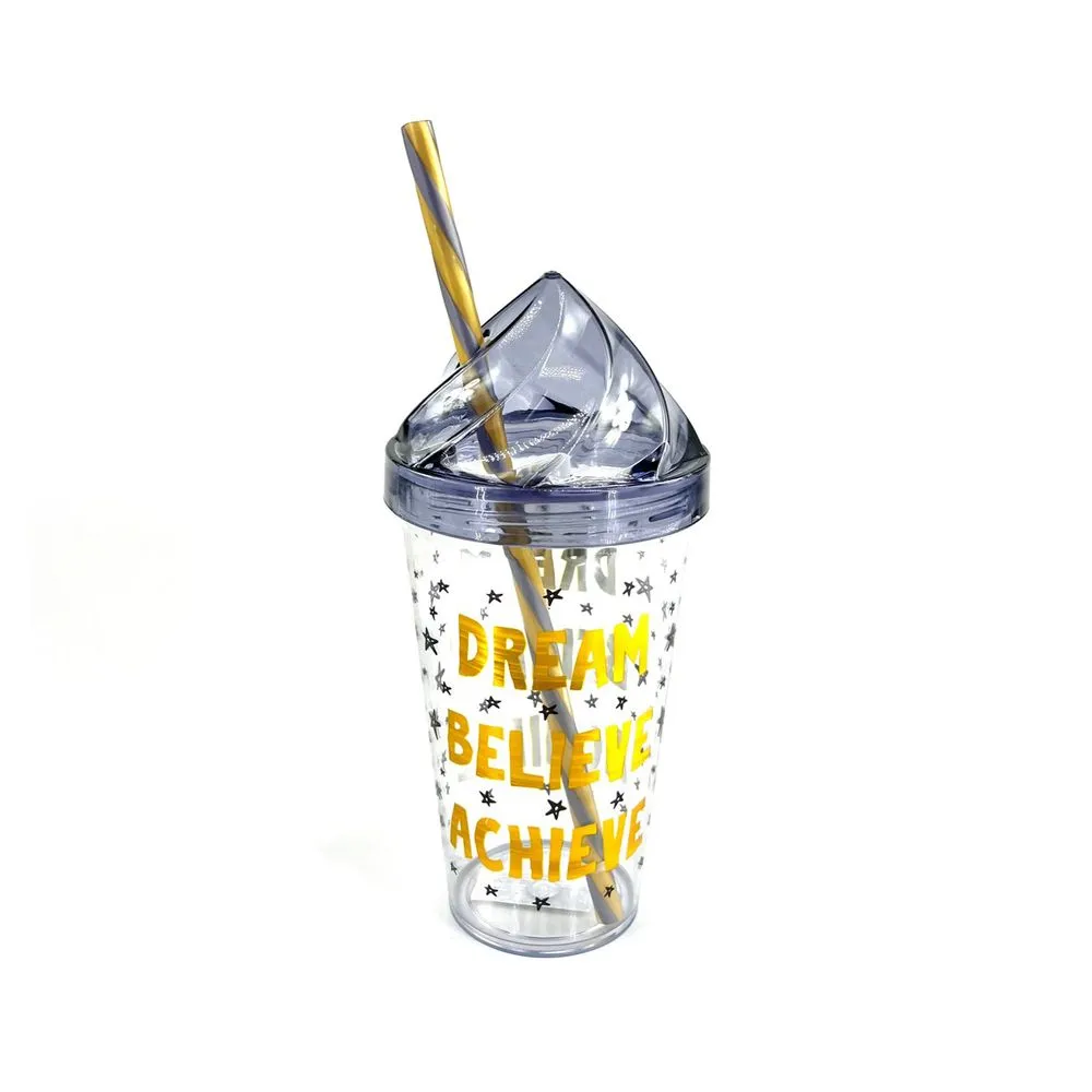 70167261-1 Herevin- Vaso C/Cañita Dream/Believe 660Cc - Imagen 1