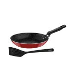 Tramontina - Sarten 22Cm 1.8Mm Rojo Roch-Loreto C/Espatula