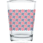 Cristar - Set x6 Vaso Herradura Jugo Dec Flores 2020