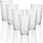 Circle Glass - Set X 8 Vasos 15.75 Oz Blocks Set # 40205