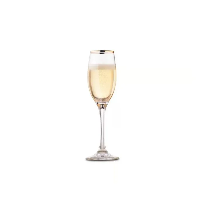 90390415-1 Allegra - Set x6 Copas Champagne Ibiza Gold - Imagen 1