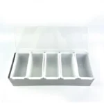 Caja 5 Divisiones P/Bar Base Metal T/Acrilico - Imagen 3