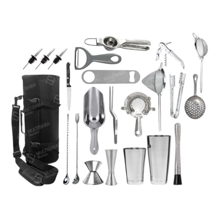 2ec318e3-c77b-490a-9a29-893ae265919d Set de Bar x22 piezas profesional + maleta - Imagen 1