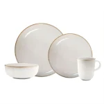 Vajillas Corona - Vajilla 4/16 Caoba Beige