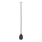 Cucharilla moneda negro 30cm