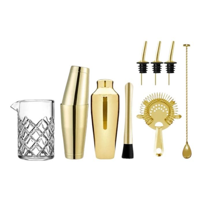 ae3da8dd-ddaf-4f90-b236-5c673263a352 Kit de Bar Gold x9 piezas - Imagen 1