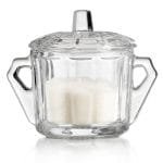 Crisa - Azucarera de Vidrio con Tapa de Vidrio 375 ml. / 12.6 oz.