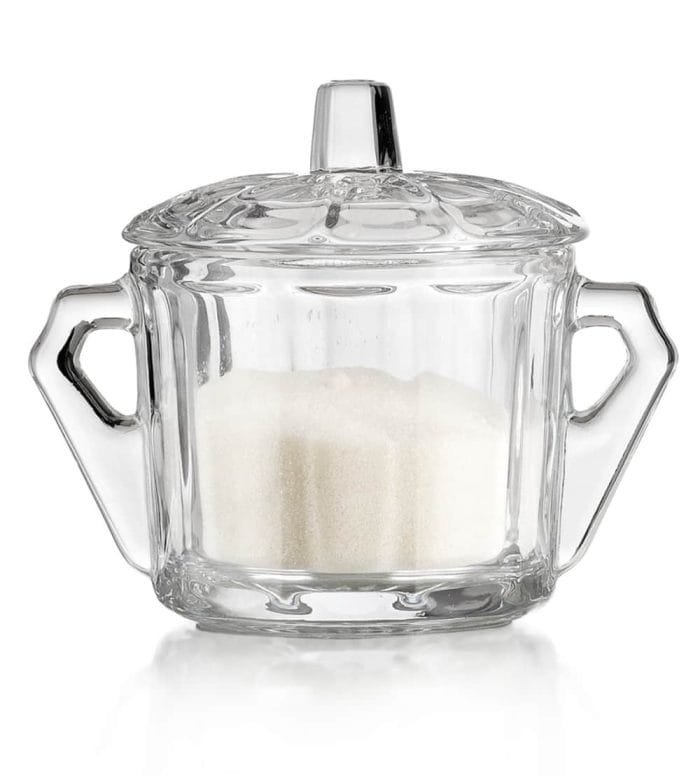 azucarero-con-tapa-crisa-375ml.-1 Crisa - Azucarera de Vidrio con Tapa de Vidrio 375 ml. / 12.6 oz. - Imagen 1