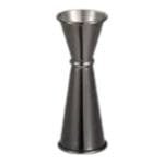 Jigger Japones negro 1x2 oz