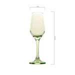 Copa Brunello Champaña 8 Onz Est.x 4 Pza - Imagen 2