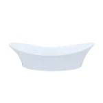 Fuente Loza 11.5" Oval Hondo Blco