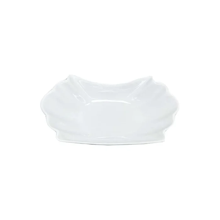 45080286-3 Fuente Loza 7.5" Blanco Mod. Barco - Imagen 3