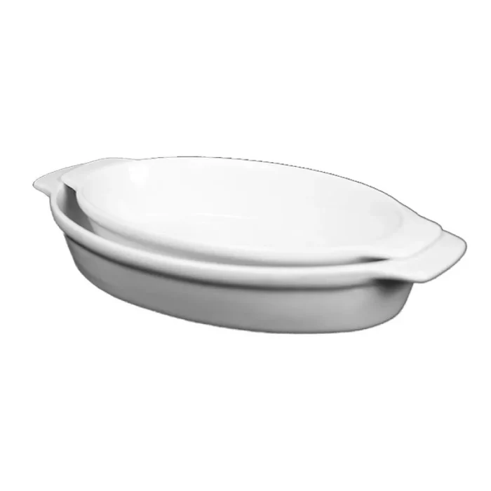 45080406-1 Fuente Loza 9.5" Ovalada C/Asas - Imagen 1