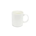 Jarro 11 Onz Recto Loza Blanca