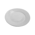 Plato Tendido Loza 8"Blanco