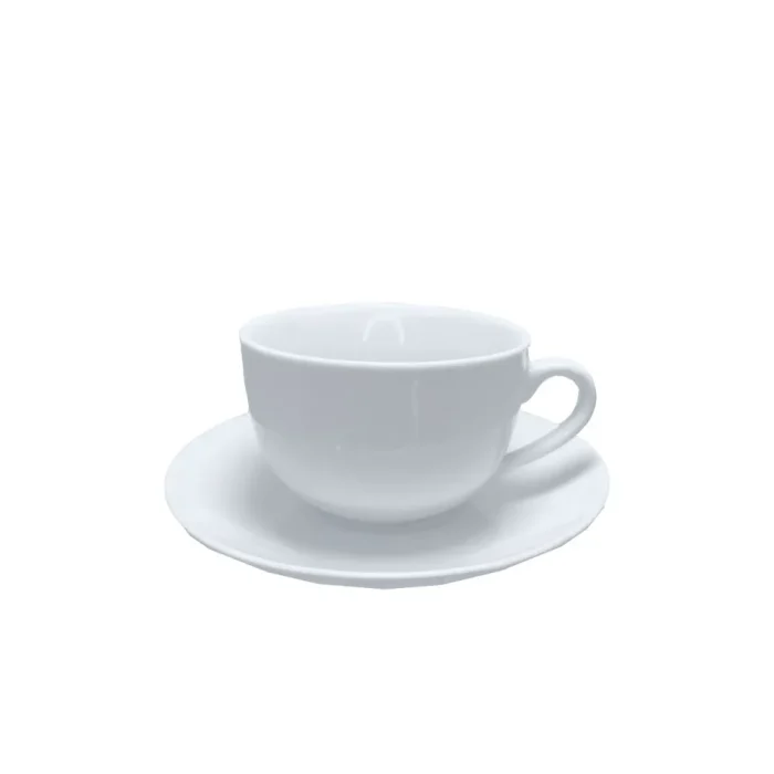 45156387-1 Taza C/P Te Loza 220Cc Blanco - Imagen 1