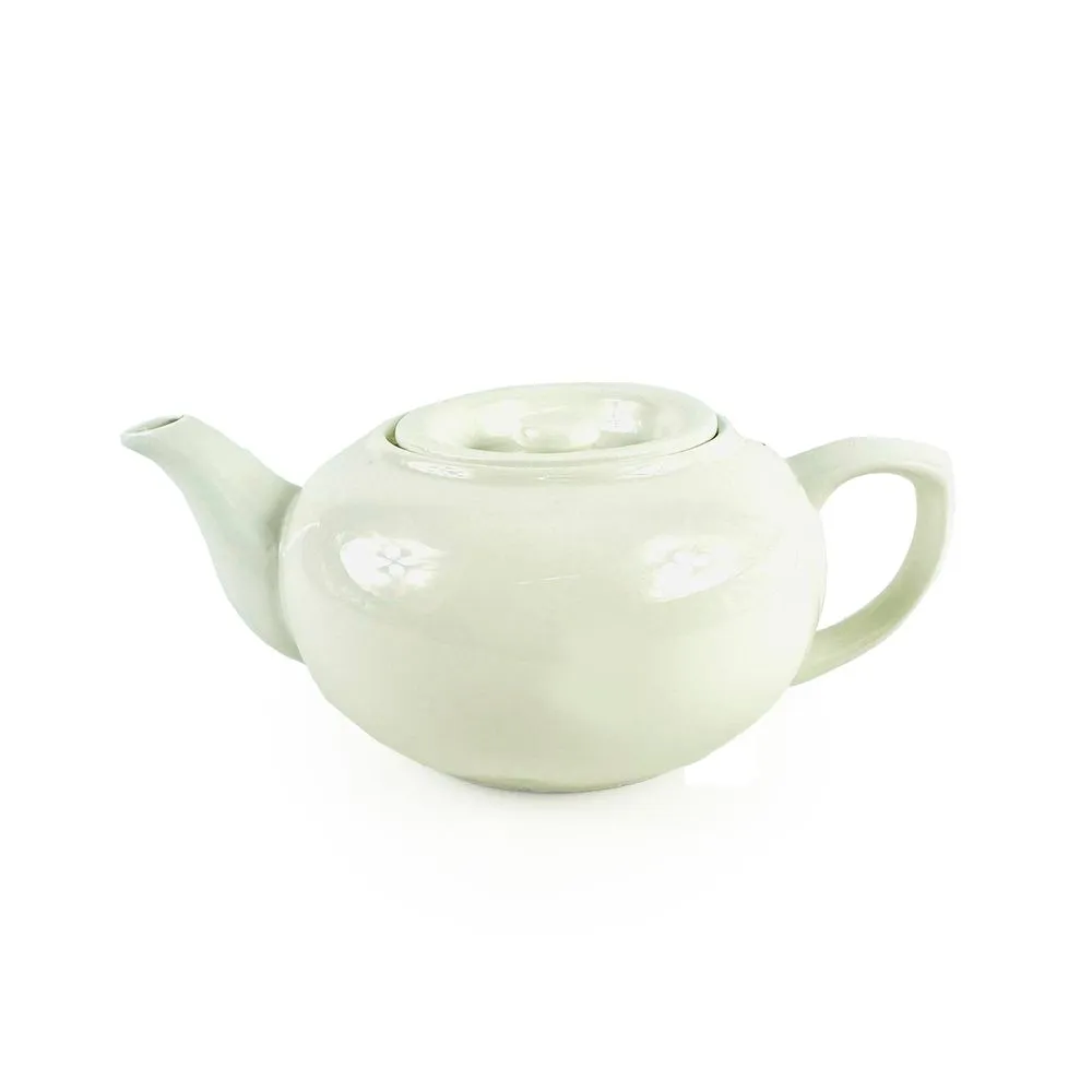 45159127-1 Tetera Loza Blanco 800 Ml - Imagen 1