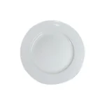 Plato Tendido Loza 9" Blanco Hotelero