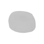 Platon 11" Cuadrado Loza Blco (24#)